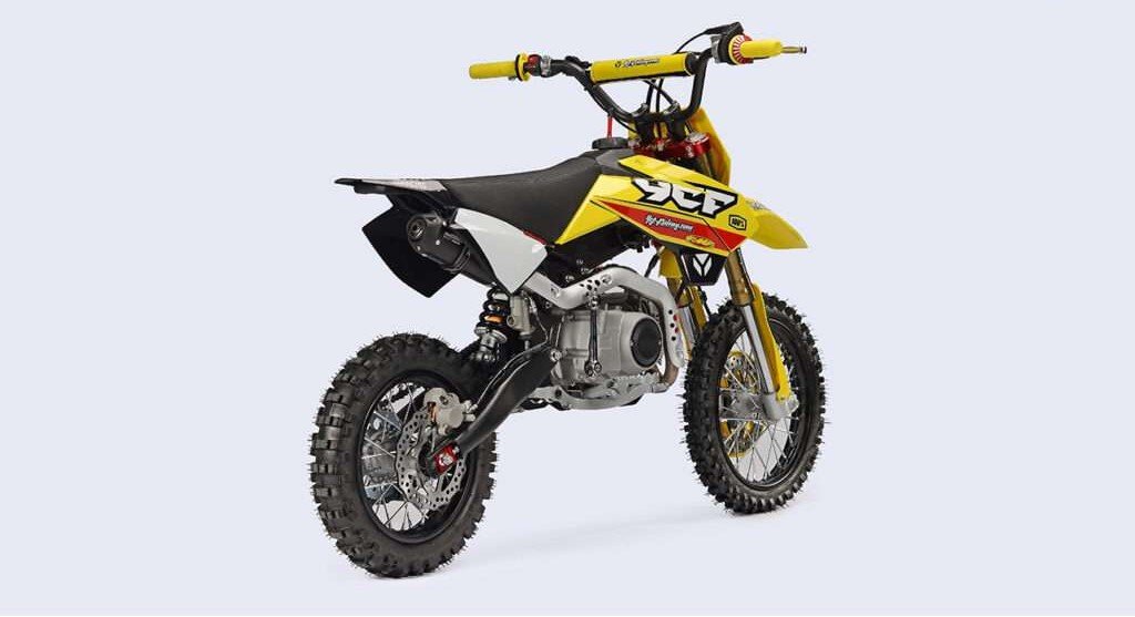 YCF 125 Start Limited Yellow Dirt Bike